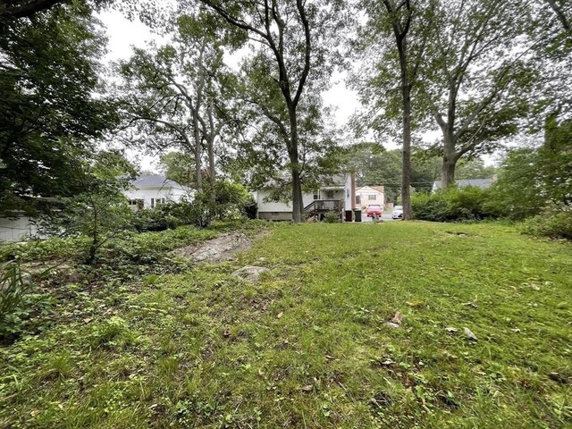 45 Leonard St, Dedham, MA 02026 - view of yard