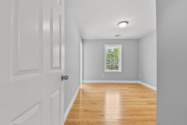 218 Tuttle St, Fall River, MA 02724 - spare room with light wood-style floors and baseboards