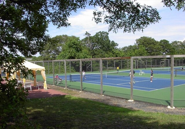 53 Chilton Ln Unit 53, Brewster, MA 02631 - view of tennis court with fence
