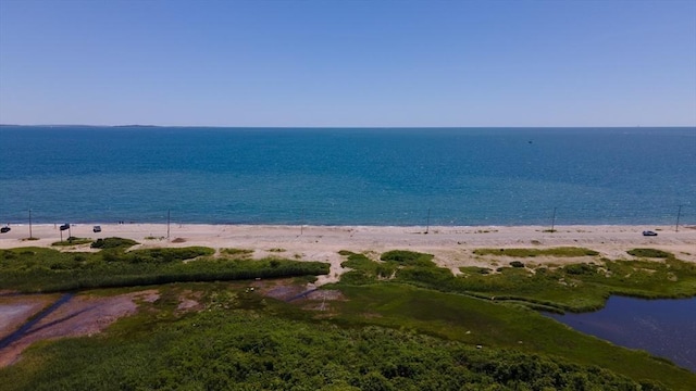 water view with a beach view