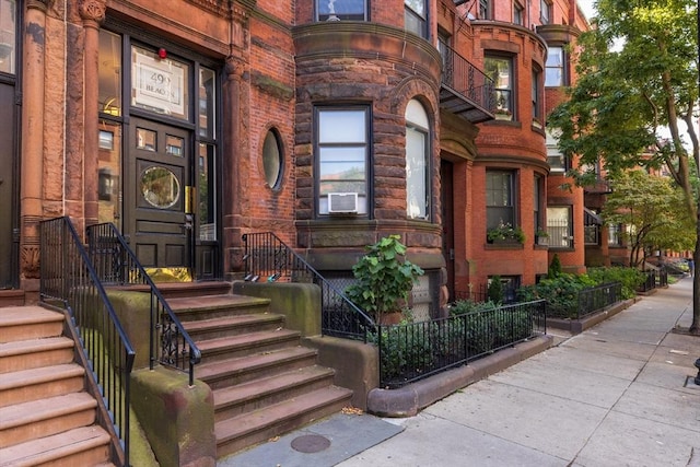 499 Beacon St, Boston, MA 02215 - property entrance with cooling unit