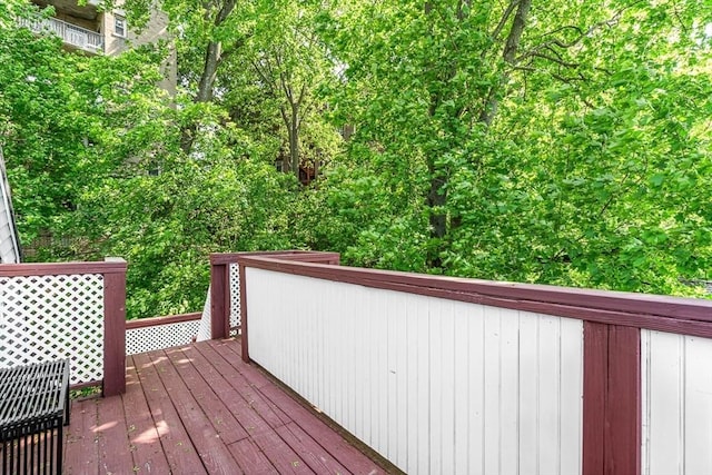 view of deck