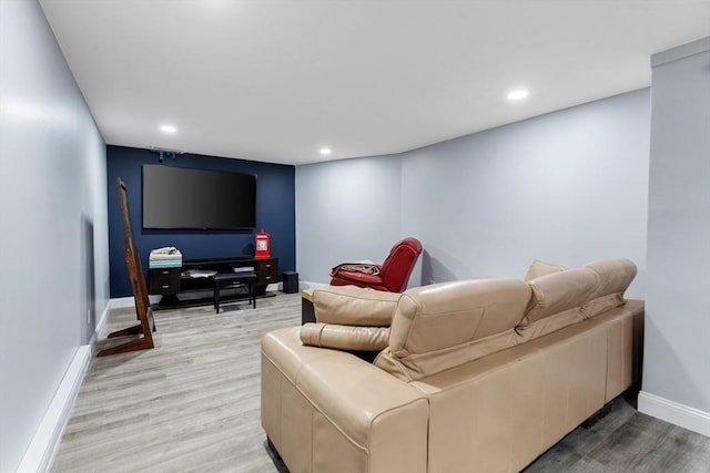 3 Anders Way, Acton, MA 01720 - living room featuring baseboards, light wood-style floors, and recessed lighting