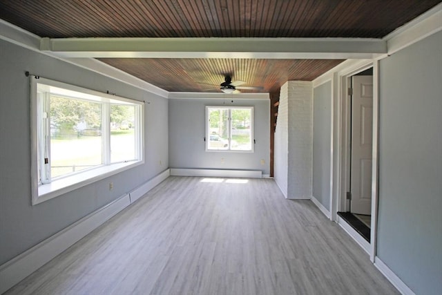 1 Stratford Rd, Holyoke, MA 01040 - unfurnished sunroom featuring baseboard heating
