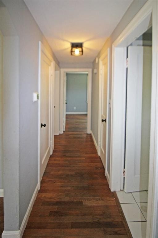 1 Stratford Rd, Holyoke, MA 01040 - hallway featuring wood finished floors and baseboards