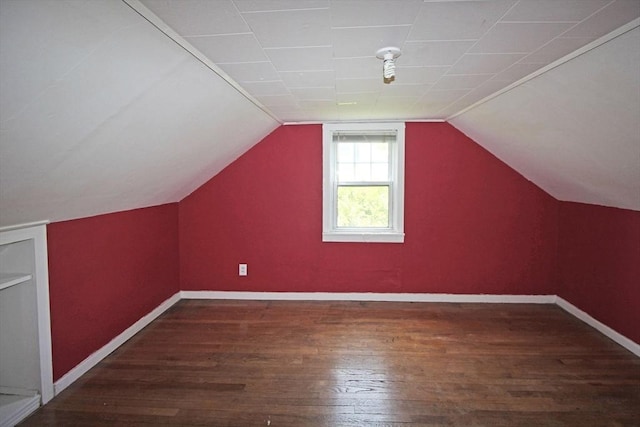 1 Stratford Rd, Holyoke, MA 01040 - bonus room featuring hardwood / wood-style floors, baseboards, and lofted ceiling