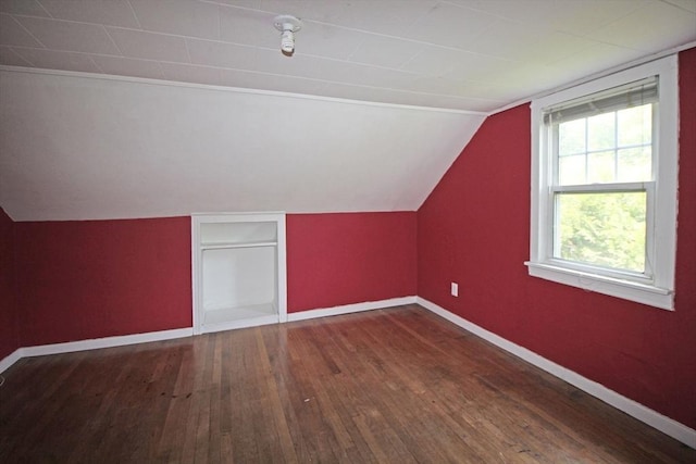 1 Stratford Rd, Holyoke, MA 01040 - bonus room with hardwood / wood-style floors, baseboards, and lofted ceiling
