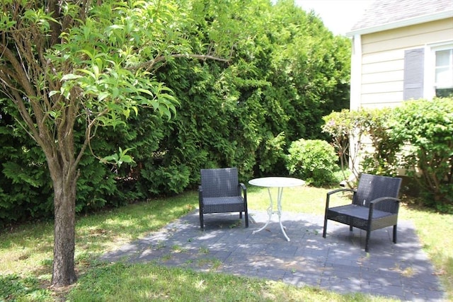 1 Stratford Rd, Holyoke, MA 01040 - view of yard featuring a patio
