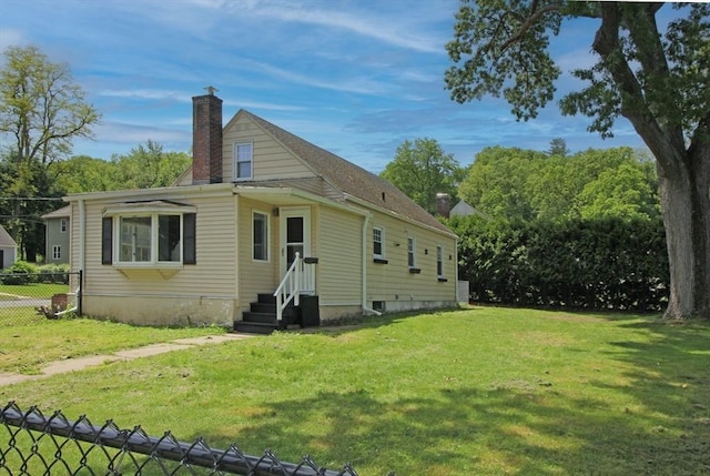 1 Stratford Rd, Holyoke, MA 01040 - view of front facade with a chimney