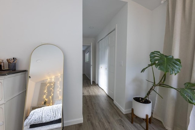 400 Loomis St, Westfield, MA 01085 - corridor featuring wood finished floors and baseboards