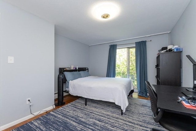 57 Saint Paul St Unit 19, Brookline, MA 02445 - bedroom with wood finished floors