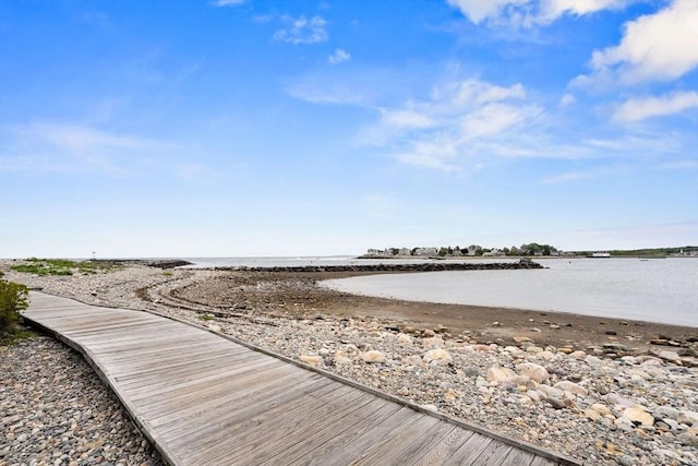77 Lighthouse Rd, Scituate, MA 02066 - view of home's community featuring view of water and beach