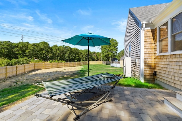 view of patio / terrace