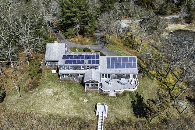 31 Baxendale Rd, Bourne, MA 02532 - birds eye view of property