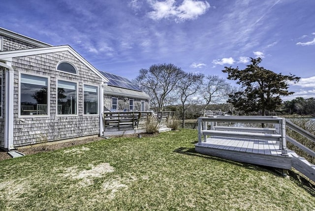 31 Baxendale Rd, Bourne, MA 02532 - view of yard featuring a deck