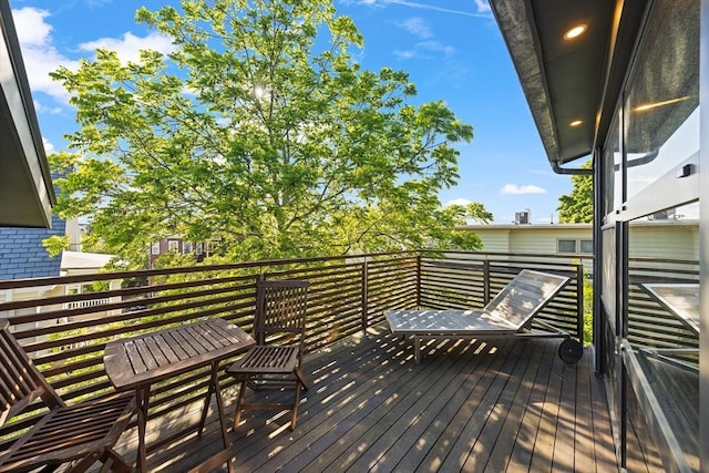 137 Walden St Unit 137, Cambridge, MA 02140 - view of wooden terrace