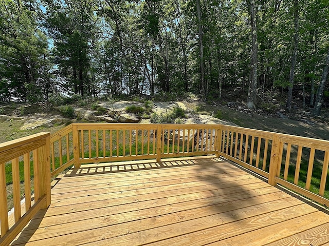 view of deck