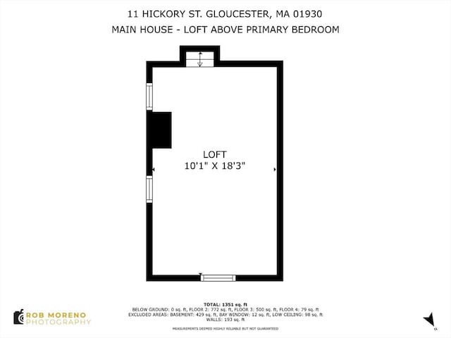 11 Hickory St, Gloucester, MA 01930 - view of floor plan / room layout