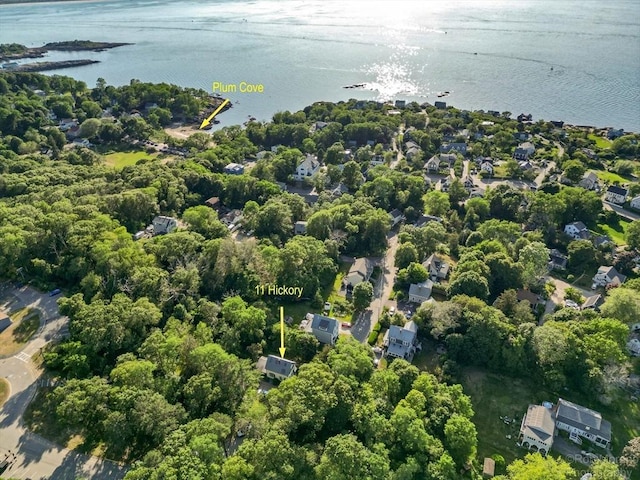 11 Hickory St, Gloucester, MA 01930 - bird's eye view of a large body of water