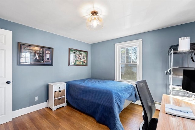 12 Babson St, Wakefield, MA 01880 - bedroom featuring wood finished floors and a desk