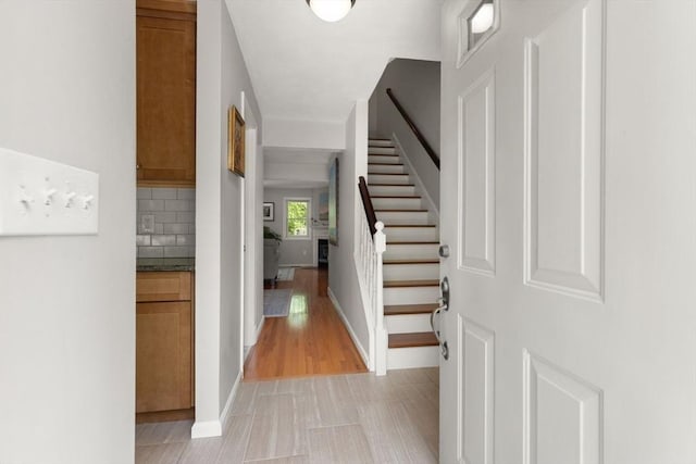 25 Valiant Way Unit 25, Salem, MA 01970 - foyer featuring stairway and baseboards