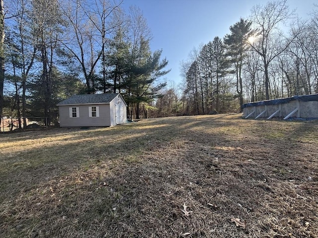 2 Norbell St, Palmer, MA 01080 - view of yard with an outbuilding