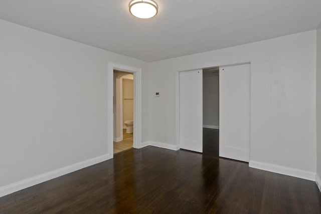 24 City View Ave, West Springfield, MA 01089 - unfurnished bedroom featuring wood finished floors and a closet