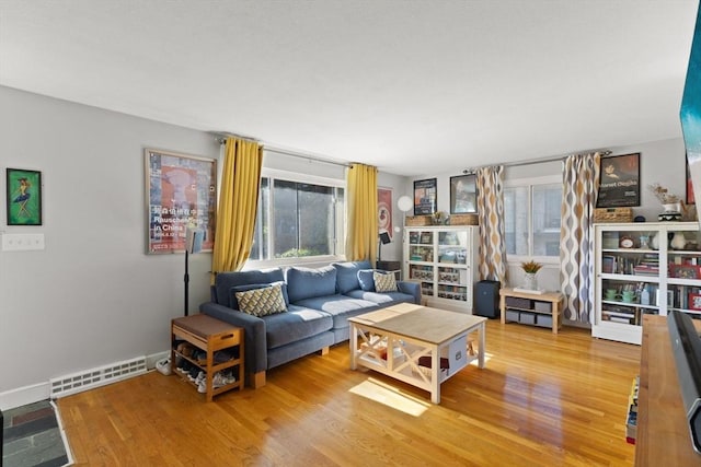 212 Washington St Unit 212, Canton, MA 02021 - living area with wood finished floors and baseboards