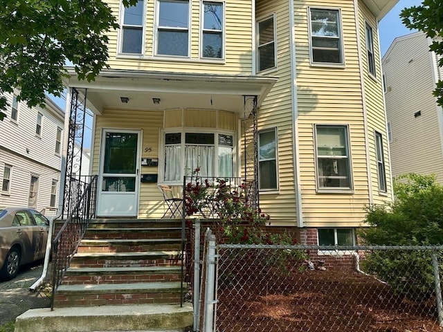 95 Pearson Ave Unit 1, Somerville, MA 02144 - view of front of house featuring covered porch
