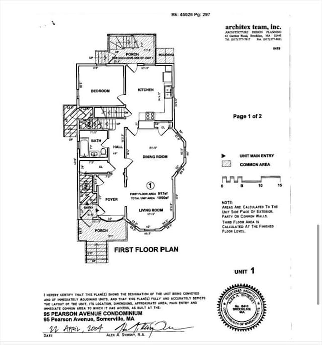 95 Pearson Ave Unit 1, Somerville, MA 02144 - view of home floor plan