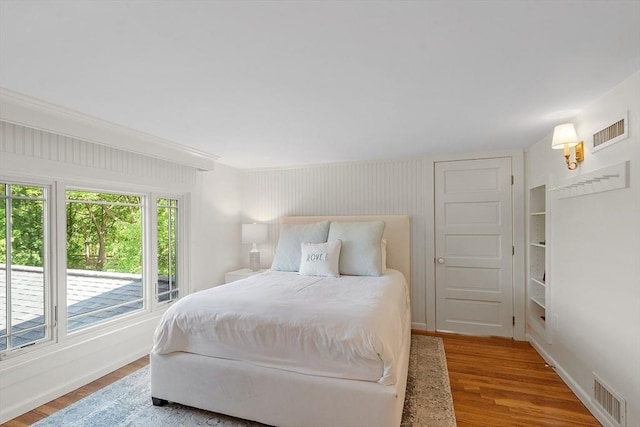 196 Elm St, Concord, MA 01742 - bedroom featuring wood finished floors