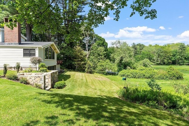 196 Elm St, Concord, MA 01742 - view of grassy yard