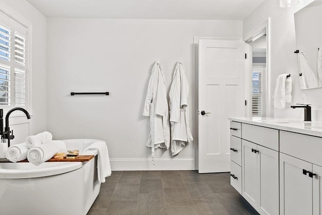 170 Lafayette Ave, Wrentham, MA 02093 - bathroom with vanity and a soaking tub