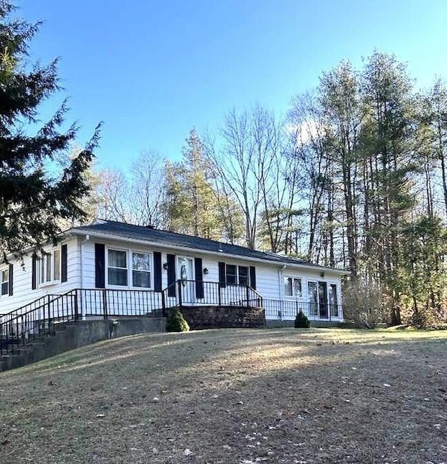 view of ranch-style house