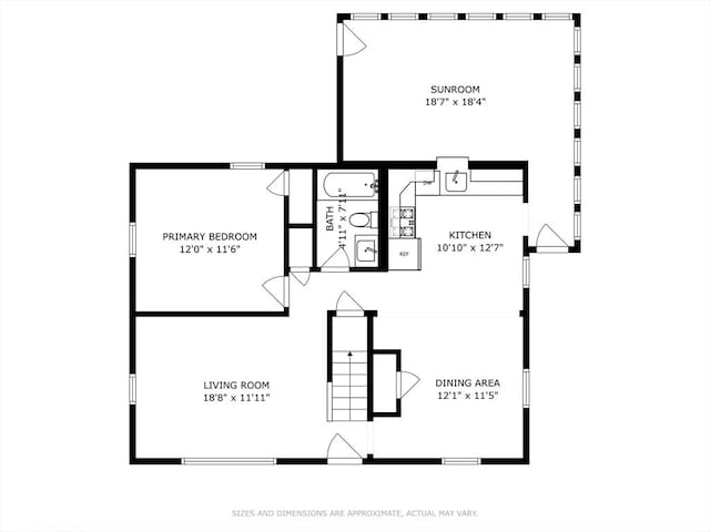 157 Hall St, Mansfield, MA 02048 - floor plan / room layout