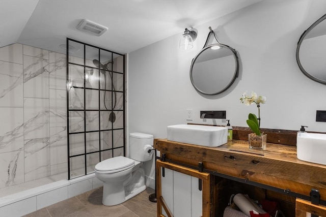 166 Littleton Unit 3, Harvard, MA 01451 - bathroom featuring vanity and a tile shower