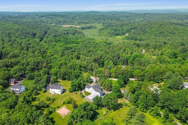 166 Littleton Unit 3, Harvard, MA 01451 - aerial view of property's location featuring a forest