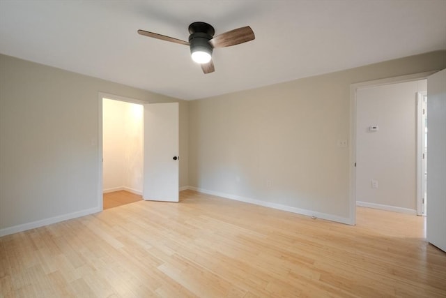 5 Betsy Ln Unit 5, Chelmsford, MA 01824 - unfurnished room featuring ceiling fan and light wood-style floors