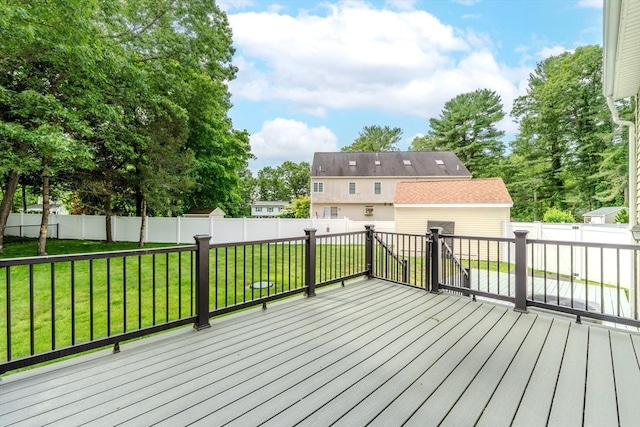 5 Betsy Ln Unit 5, Chelmsford, MA 01824 - deck featuring a fenced backyard