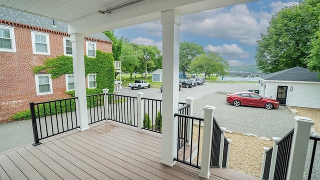 182 Merrimac St Unit 1, Newburyport, MA 01950 - view of wooden porch