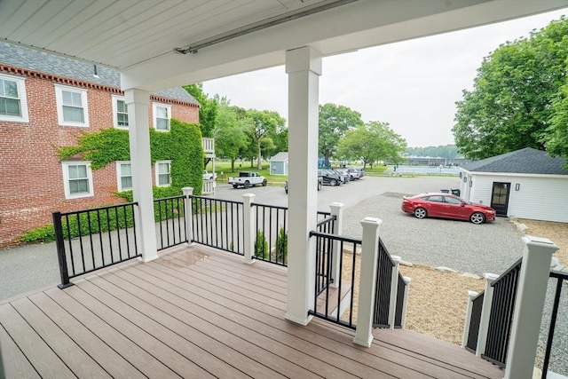 182 Merrimac St Unit 1, Newburyport, MA 01950 - view of wooden porch