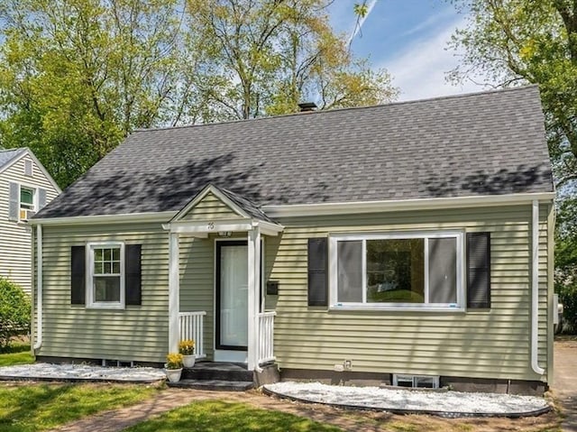 76 Wolcott Ave, West Springfield, MA 01089 - new england style home with roof with shingles