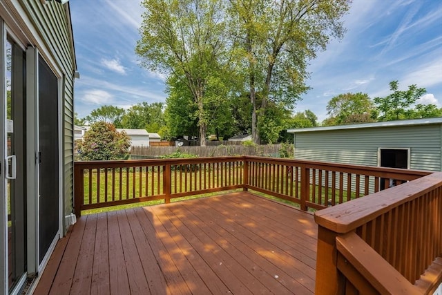 76 Wolcott Ave, West Springfield, MA 01089 - view of deck