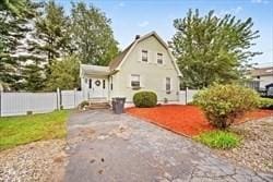 13 Furrow St, Westfield, MA 01085 - view of front of home with asphalt driveway