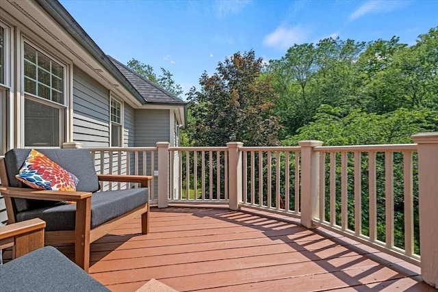 11 Ashford Ln, Andover, MA 01810 - view of wooden deck