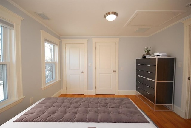 20 Beechwood Ave Unit B, Watertown, MA 02472 - bedroom featuring light wood-style flooring and baseboards
