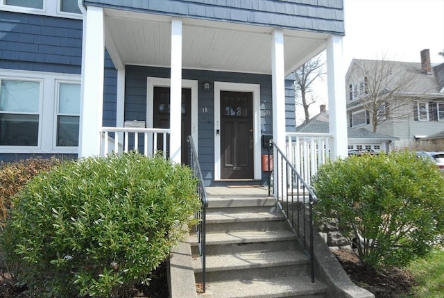 20 Beechwood Ave Unit B, Watertown, MA 02472 - entrance to property with a porch