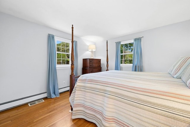 30 Eastview Rd, Hopkinton, MA 01748 - bedroom with light wood finished floors, multiple windows, and a baseboard radiator