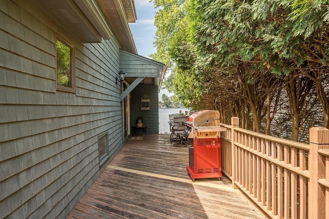 45 Point Pleasant Rd, Webster, MA 01570 - deck with area for grilling