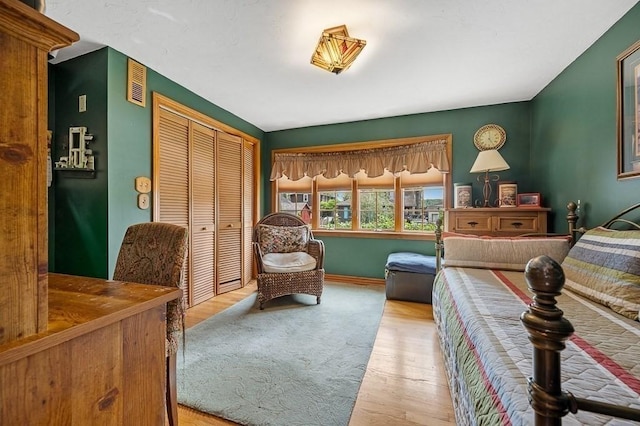 45 Point Pleasant Rd, Webster, MA 01570 - bedroom with light wood-style floors and a closet